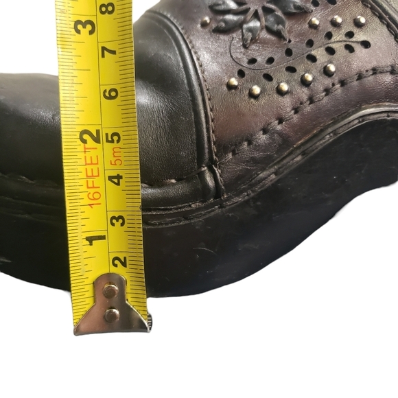 Ariat Womens Size 7.5 Slip On Leather Clogs - Picture 7 of 8